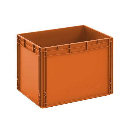 CONTAINER COULEURS BAC 600 X 400 X 420 MM 88L orange foncé